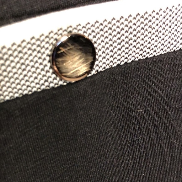 Men’s Scott James England Short Sleeve V Neck Popover Knit Upscale T Shirt S/S - Picture 6 of 10